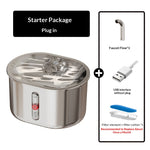 Pet Water Fountain 304 Stainless Steel Circulating Filtration