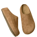 French-style Closed-toe Half-slippers