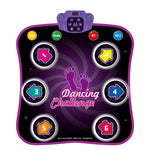 Kids Electric Dancing Mat With Lights Bluetooth Music Mat
