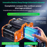 Dual Vent Waist Mounted Fan With Detachable Battery Holder