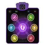 Kids Electric Dancing Mat With Lights Bluetooth Music Mat