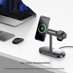 4-in-1 Qi2 Magnetic Wireless Charger