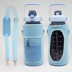 Sports Water Bottle Sleeve Handheld Strap Protective Cover Portable